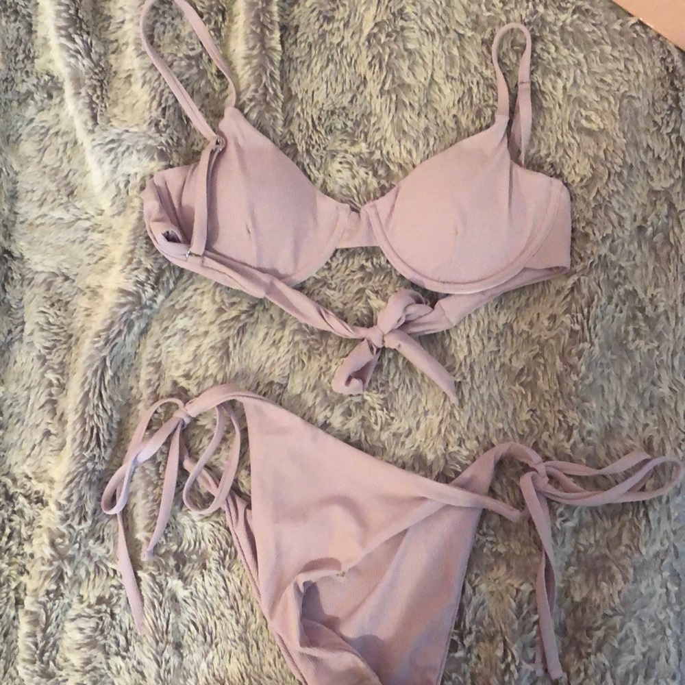 Zaful Purple Bikini